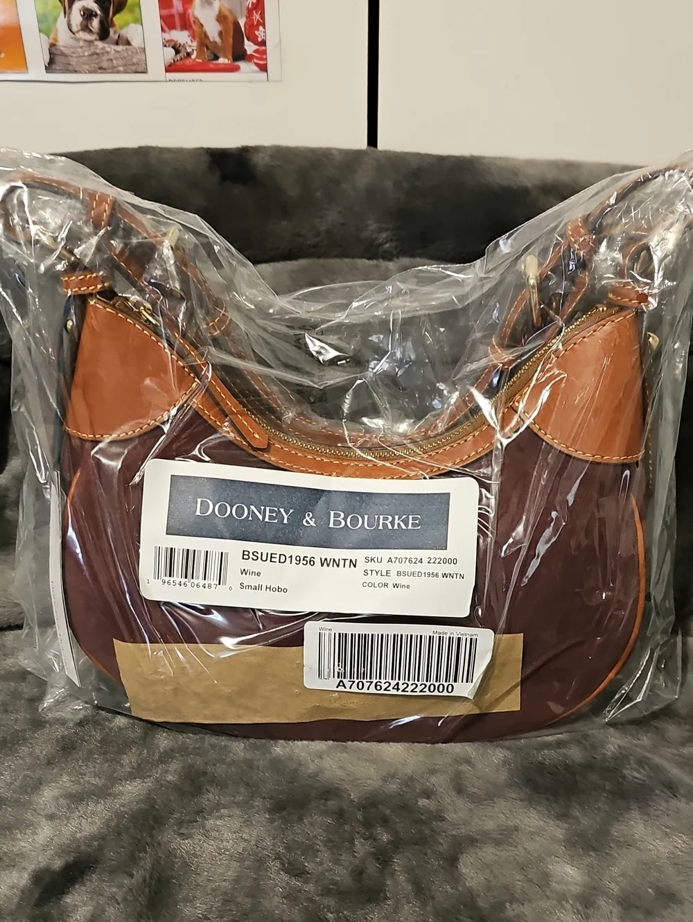 Dooney & Bourke Suede Small Hobo